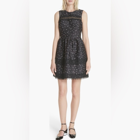 kate spade Dresses & Skirts - KATE SPADE Scatter Dot Mikado Fit & Flare Dress - NJMU8407 - Sz 0